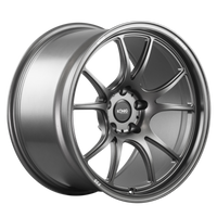 Konig Forged F3S 17x8 / 5x114.3 / ET35 - Satin Charcoal Knurled Bead