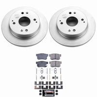 Power Stop 1997 Acura CL Rear Z23 Coated Brake Kit