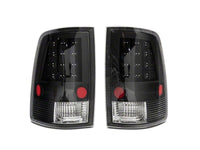 Raxiom 09-18 Dodge RAM 1500 LED Tail Lights- Black Housing- Clear Lens