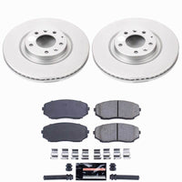 Power Stop 07-15 Mazda CX-9 Front Z23 Coated Brake Kit