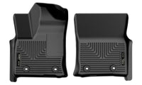 Husky Liners 22-23 Toyota Land Cruiser/22-25 Lexus LX600 WeatherBeater Front Floor Liner - Black