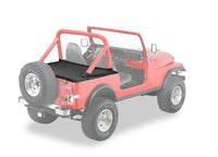 Bestop 80-86 Jeep Cj7 / 87-91 Wrangler YJ Duster Deck Cover (Supertop Black Denim)