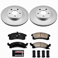 Power Stop 90-98 Buick Skylark Front Z23 Coated Brake Kit