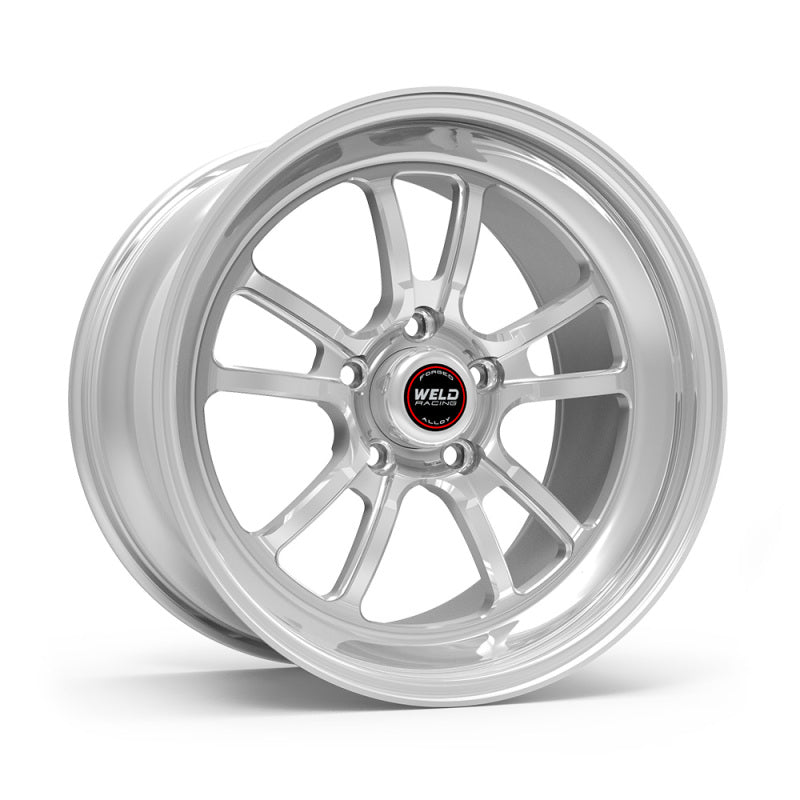Weld S70 RT-S 18x10in / 5x114.3 BP / 6.2in. BS - Polished Center - Polished Shell Wheel