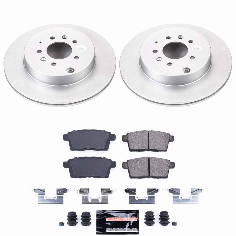 Power Stop 07-15 Mazda CX-9 Rear Z23 Coated Brake Kit