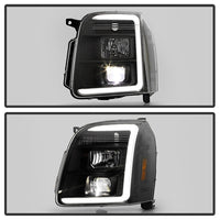 Spyder 07-14 GMC Yukon High-Power LED Headlights - Black (PRO-YD-GY07V2PL-BK)