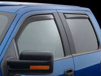 WeatherTech 2004 Ford F-150 SuperCrew Front & Rear Side Window Deflectors - Dark Tint