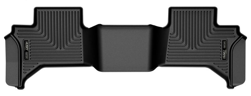 Husky Liners 22-23 Toyota Land Cruiser/22-25 Lexus LX600 WeatherBeater 2nd Row Floor Liner - Black