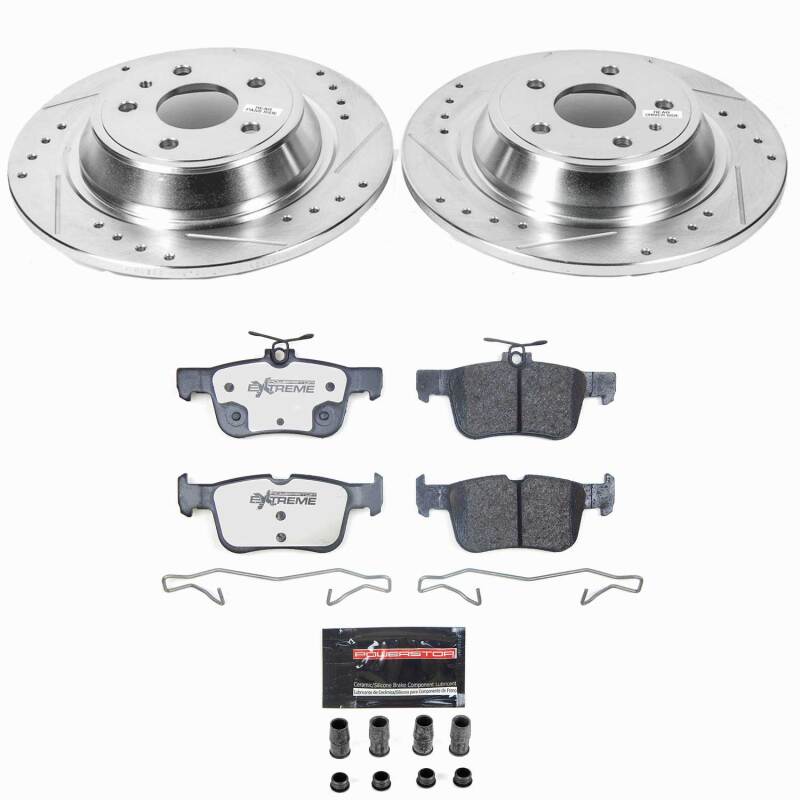 Power Stop 17-20 Ford Fusion Rear Z36 Truck & Tow Brake Kit