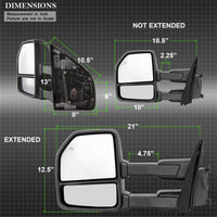xTune 15-17 Ford F-150 Heated Telescoping Mirrors (Pair) (MIR-FF15015-G4-PWH-SET)