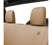Bestop 08-12 Jeep Wrangler JK 4-Door Rear Seat Covers (Tan)