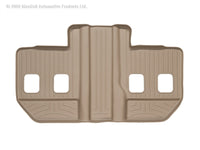 WeatherTech 07-13 Cadillac Escalade ESV Rear FloorLiner - Tan