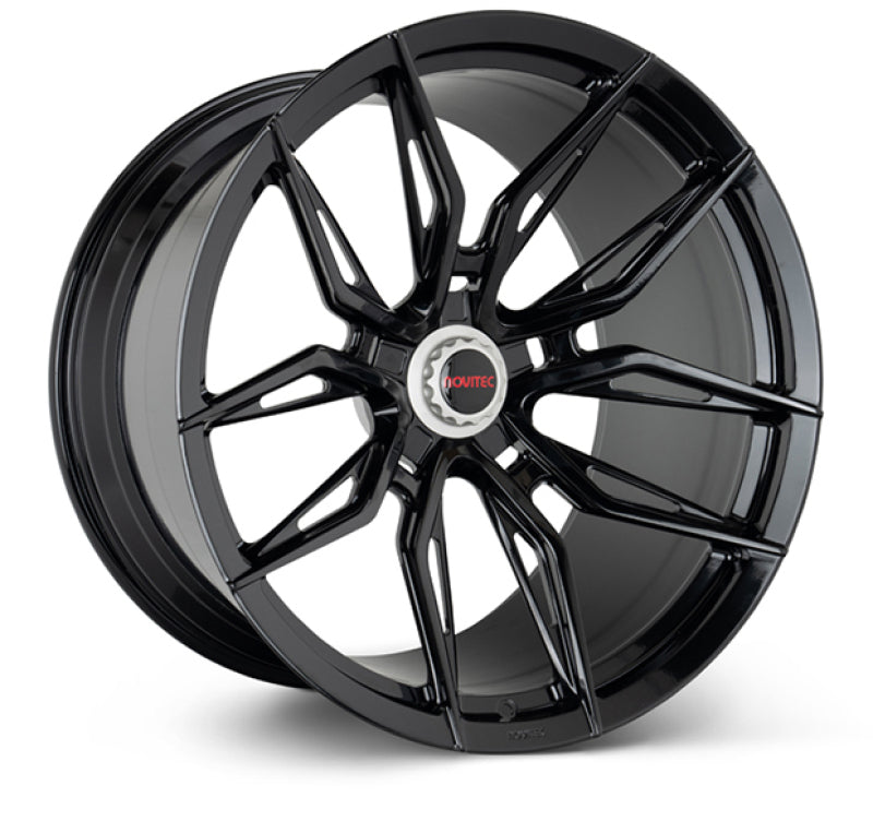Vossen x Novitec NF11 22x12in - 5x114.3 BP - ET37 - Gloss Black Ferrari Roma Rear Wheel