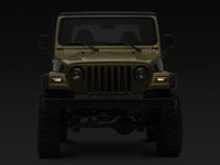 Raxiom 97-06 Jeep Wrangler TJ Axial Series LED Sequential Cornering Lights- Clear