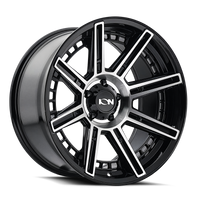 ION Type 149 20x9 / 5x139.7 BP / -12mm Offset / 87.1mm Hub Black/Machined Wheel