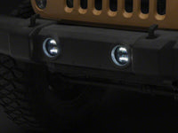 Raxiom 07-18 Jeep Wrangler JK Axial Series LED Angel Eye Fog Lights- Amber and White