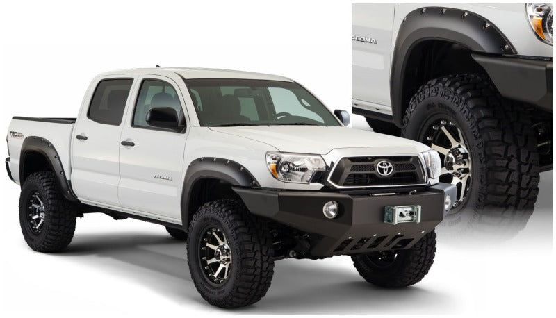 Husky Liners 12-15 Toyota Tacoma Pocket Style Fender Flares 4pc - Black