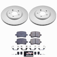 Power Stop 2007 Chevrolet Cobalt Front Z23 Coated Brake Kit