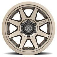 ICON Rebound Pro 17x8.5 / 5x5.5 / 0mm / 4.75in BS Bronze Wheel
