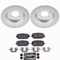 Power Stop 06-15 Mazda MX-5 Miata Rear Z23 Coated Brake Kit