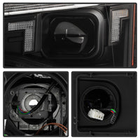 Spyder 13-17 Audi A5 HID Model Only Projector Headlights - Black (PRO-YD-AA513HIDSI-SEQGR-BK)