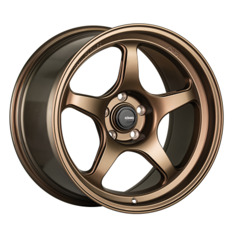 Konig Hyperspec 18x9 5x114.3 ET42 Matte Bronze Wheel (Knurled Bead) (MOQ 28)