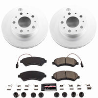 Power Stop 14-25 Ram ProMaster 1500 Front Z23 Coated Brake Kit