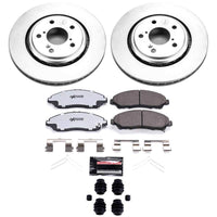 Power Stop 17-20 Acura MDX Front Z36 Coated Truck & Tow Brake Kit