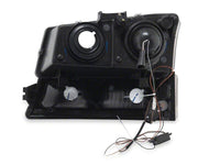 Raxiom 03-06 Chevrolet Silverado 1500 LED LightBar OE Proj Headlights/Bumper Lights- Black - Clear