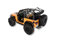 Bestop Trektop Glide Slantback for 18+ Jeep Wrangler JL (Black Diamond)