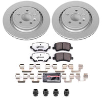 Power Stop 11-18 Volvo S60 Rear Z36 Coated Truck & Tow Brake Kit