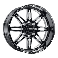 Weld Cheyenne W132 Series 20x10 / 6x139.7 BP / 4.75 BS / 106.1 - Gloss Black