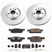 Power Stop 15-21 Ford Edge Front Z23 Coated Brake Kit