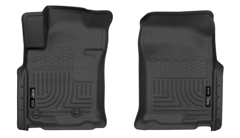 Husky Liners 10-12 Toyota 4Runner/10-13 Lexus GX460 WeatherBeater Front Floor Liner - Black