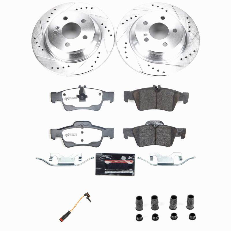 Power Stop 07-08 Mercedes-Benz CL550 Rear Z26 Truck & Tow Brake Kit