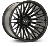 Vossen VFX-04 24x10 - 8x180 - ET+15 - Deep - 124.3 - Satin Black Wheel