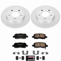 Power Stop 05-09 Buick Allure Rear Z23 Coated Brake Kit