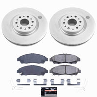 Power Stop 18-20 Buick Enclave Front Z23 Coated Brake Kit