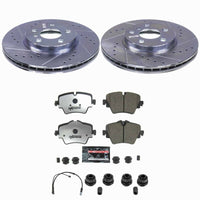 Power Stop 22-24 Mini Cooper Front Z26 Truck & Tow Brake Kit