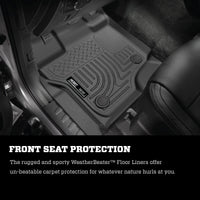 Husky Liners 20-21 Chrysler Pacifica Hybrid Touring Weatherbeater Front Floor Liner - Black