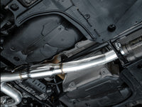 AWE Tuning MK8 Volkswagen Golf R 3in Touring Edition Quad Exhaust - Diamond Black Tips