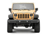 Raxiom 07-18 Jeep Wrangler JK Axial Series DB1 LED Headlights- Black Housing- Clear Lens