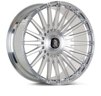 VOSSEN FORGED S17-14 - 21X10 - 5X112 - ET20 - BRUSHED GLOSS CLEAR - G70 7 SERIES - REAR - Incl. Cap