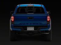 Raxiom 16-23 Toyota Tacoma XW Series Sequential LED Tail Lights- Black Housing- Clear Lens
