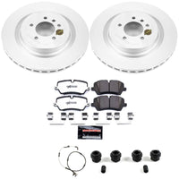 Power Stop 21-25 Land Rover Defender 110 Rear Z36 Coated Truck & Tow Brake Kit