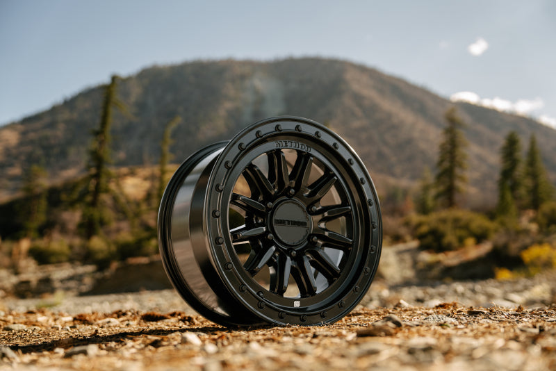 Method MR711 HD Bead Grip 18X9 +12mm Offset 6X5.5 106.25mm CB Matte Black Wheel