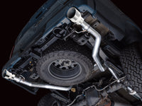 AWE Tuning 2021+ Ford F150 Tremor w/ Bumper Cutouts 0FG Resonated Cat-Back w/ Chrome Silver Tips