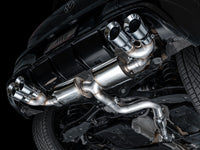 AWE Tuning MK8 Volkswagen Golf R 3in Touring Edition Quad Exhaust - Chrome Silver Tips