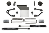 Fabtech 14-18 GM K1500 w/OE Alum. UCA 4in Budget UCA System w/Rear Stealth Shocks
