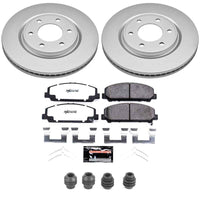 Power Stop 11-13 Infiniti QX56 Front Z36 Coated Truck & Tow Brake Kit